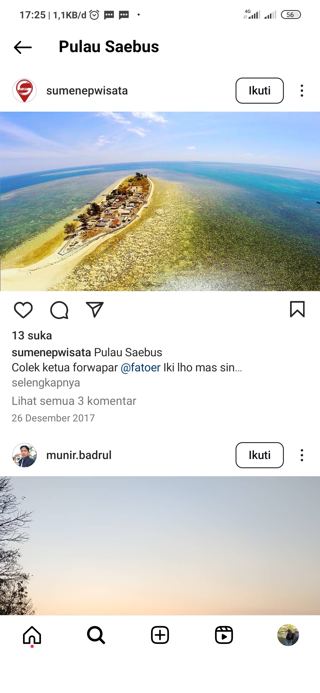 Potret Pulau Saebus Kangean Sumenep