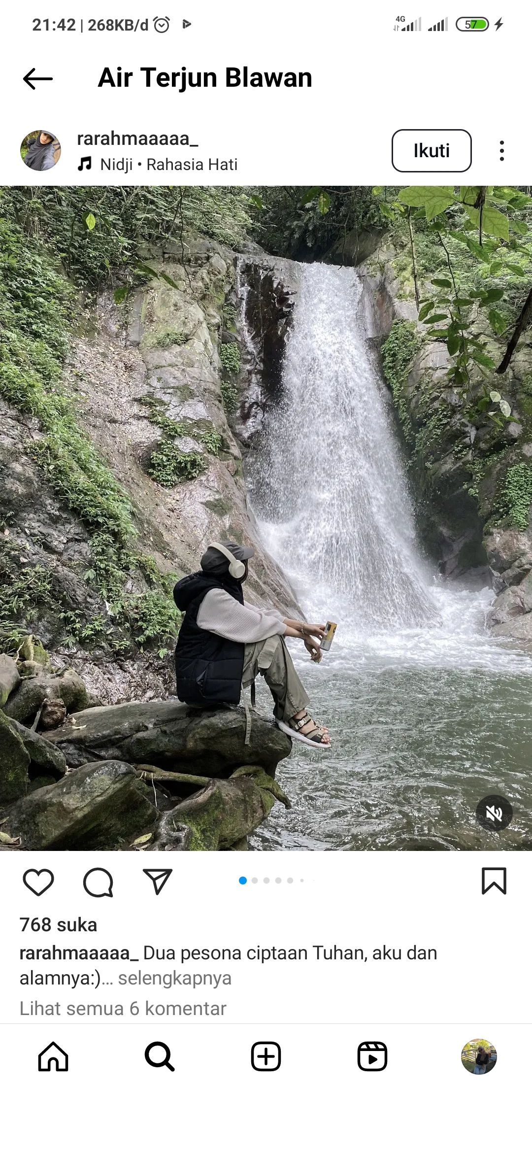 Air Terjun Bawean Bondowoso