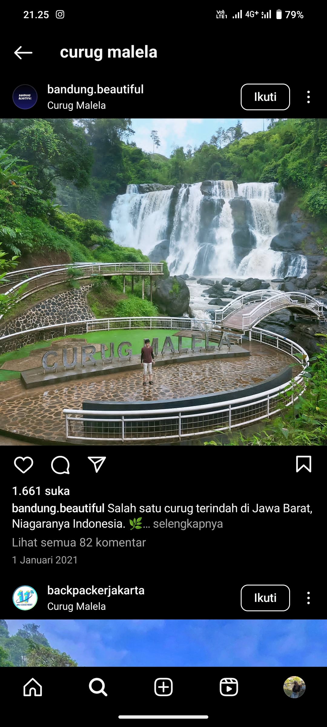 Curug Malela, Jawa Barat