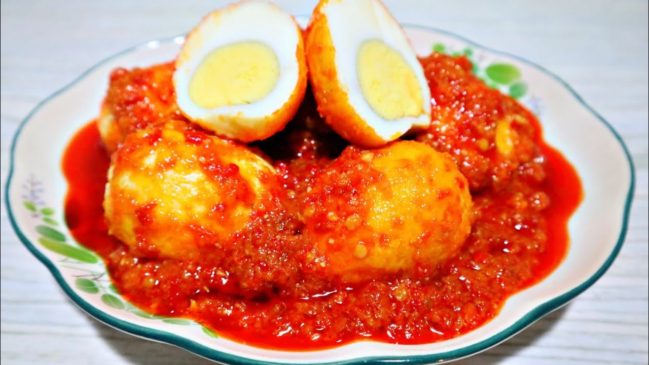 Resep Telur Balado Bumbu Bali