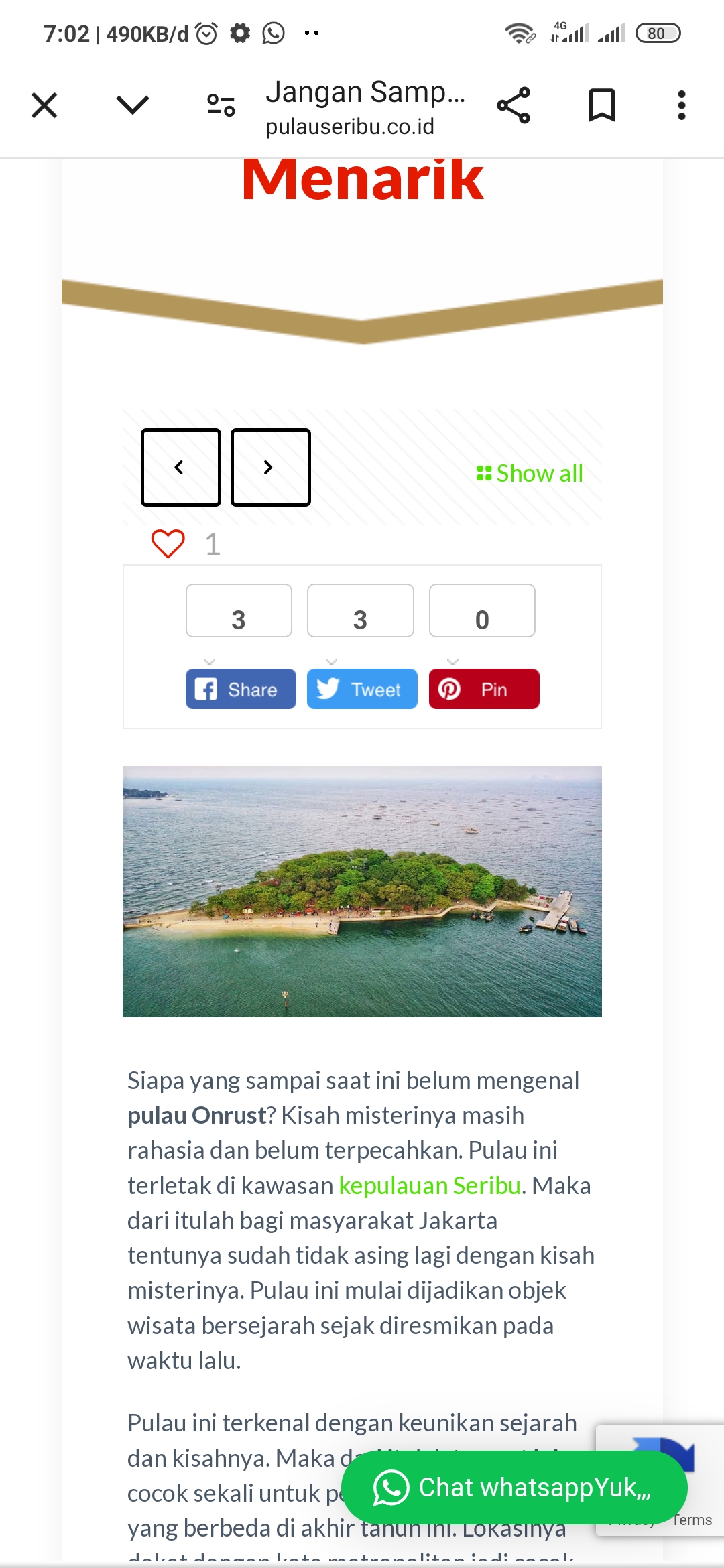 Pulau Onrust