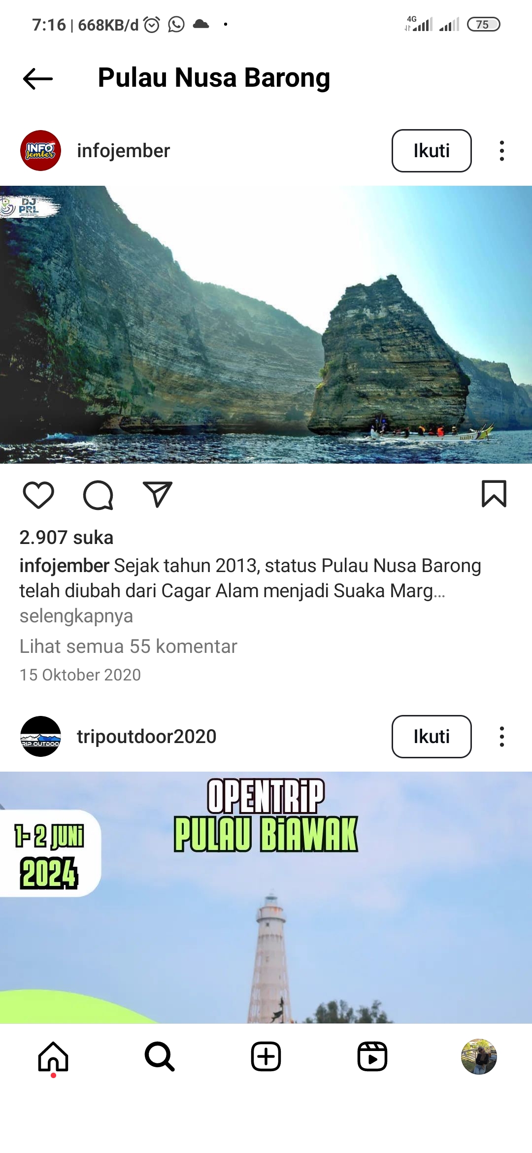 Pulau Nusa Barong
