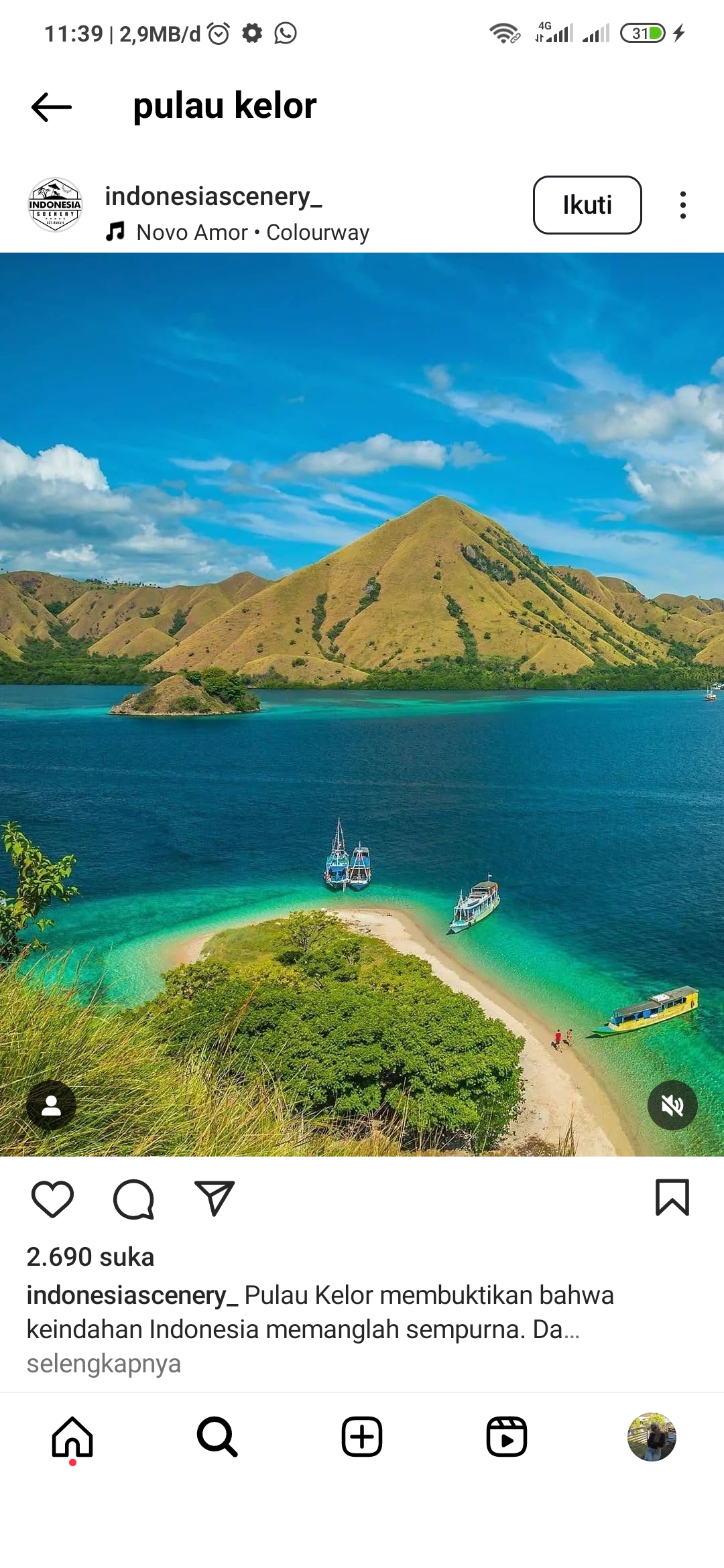 Pulau Kelor dengan pesonanya
