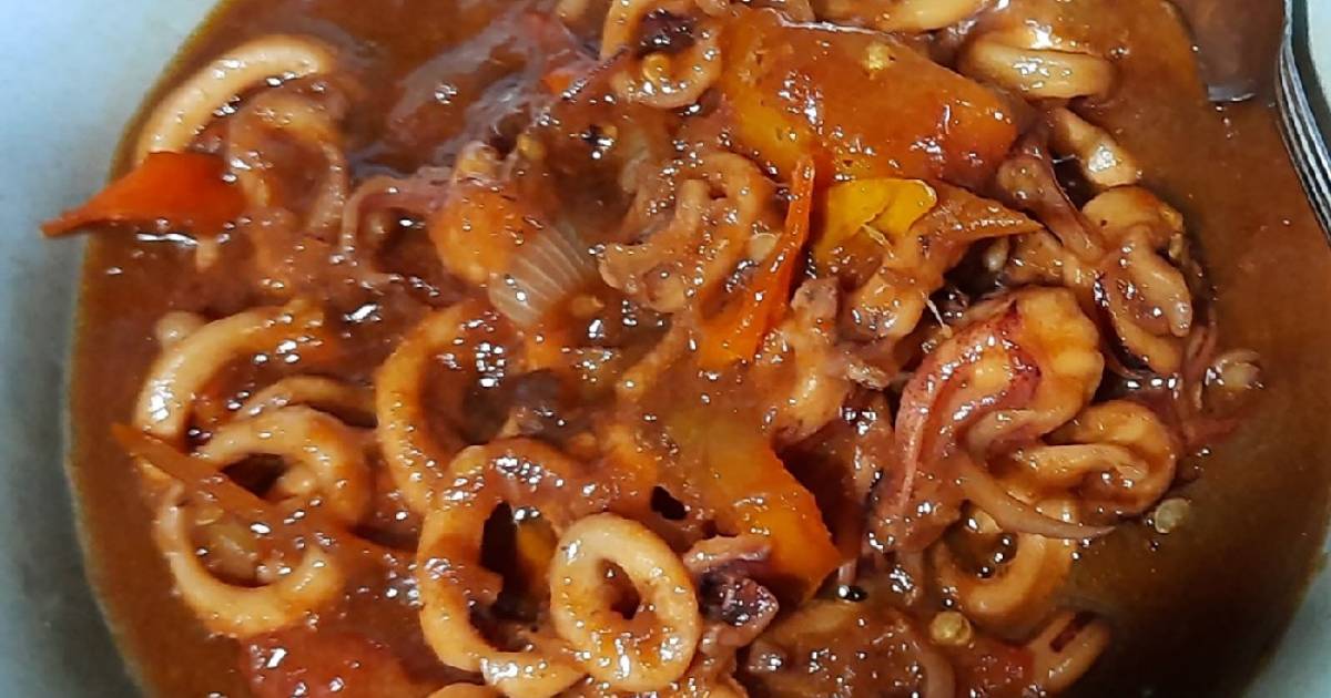 Resep Cumi Saus Tiram