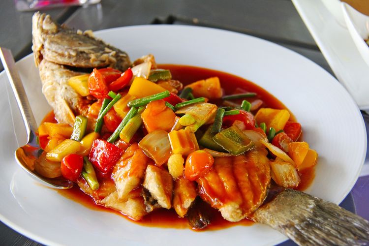 Resep ikan asam manis pedas