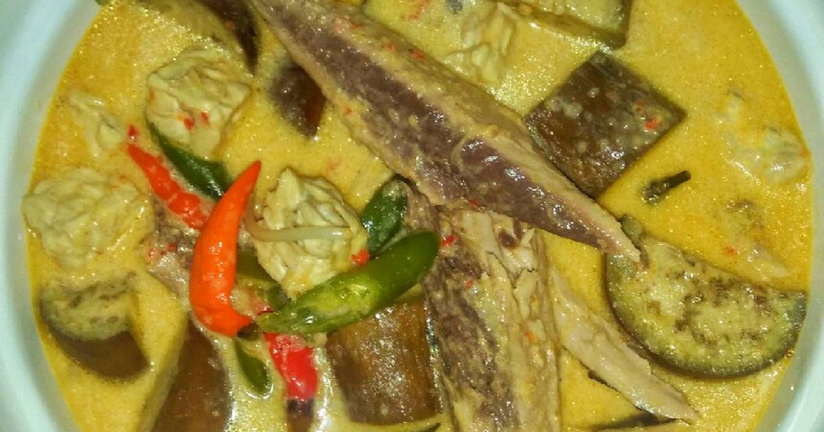 Resep Ikan Asap Santan