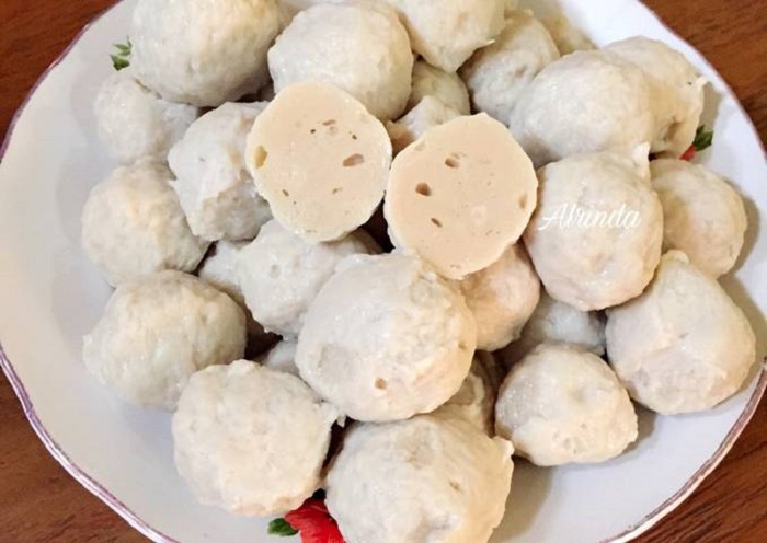 Resep Bakso Ayam Blender Kenyal