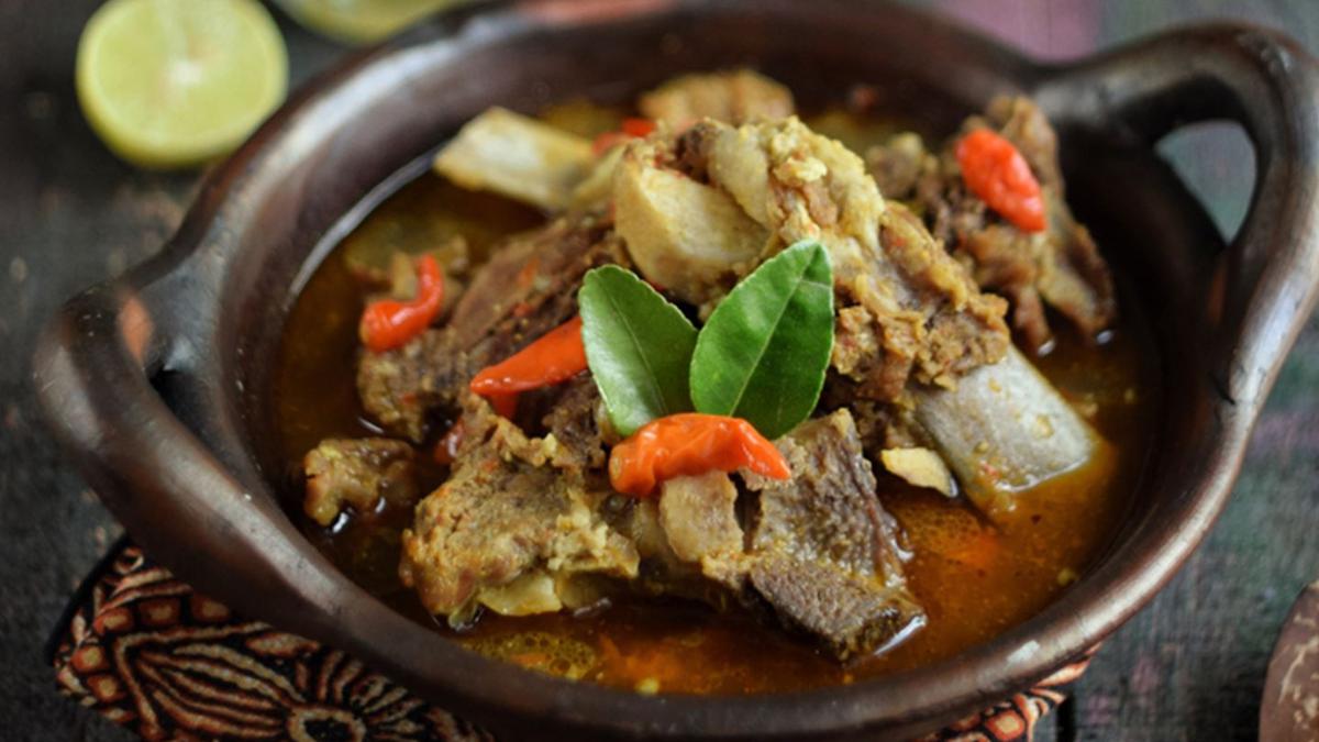 Resep tengkleng kambing pedas