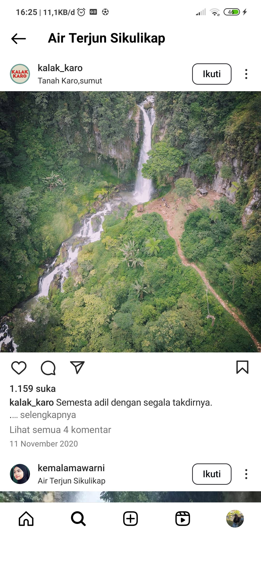 Pesona Air Terjun