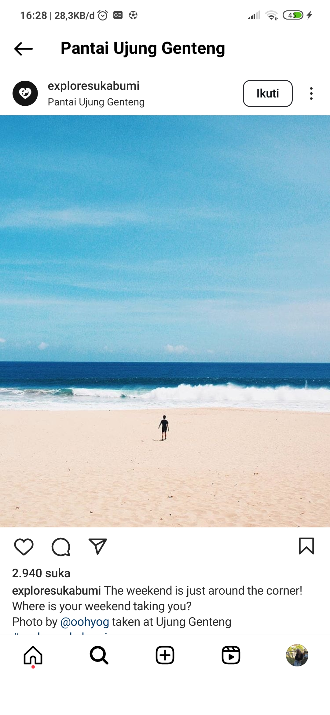 Pantai Ujung Genteng