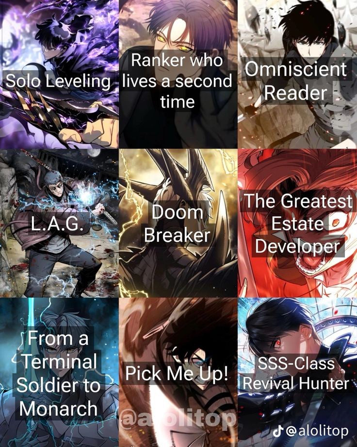 Beberapa Poster Manhwa
