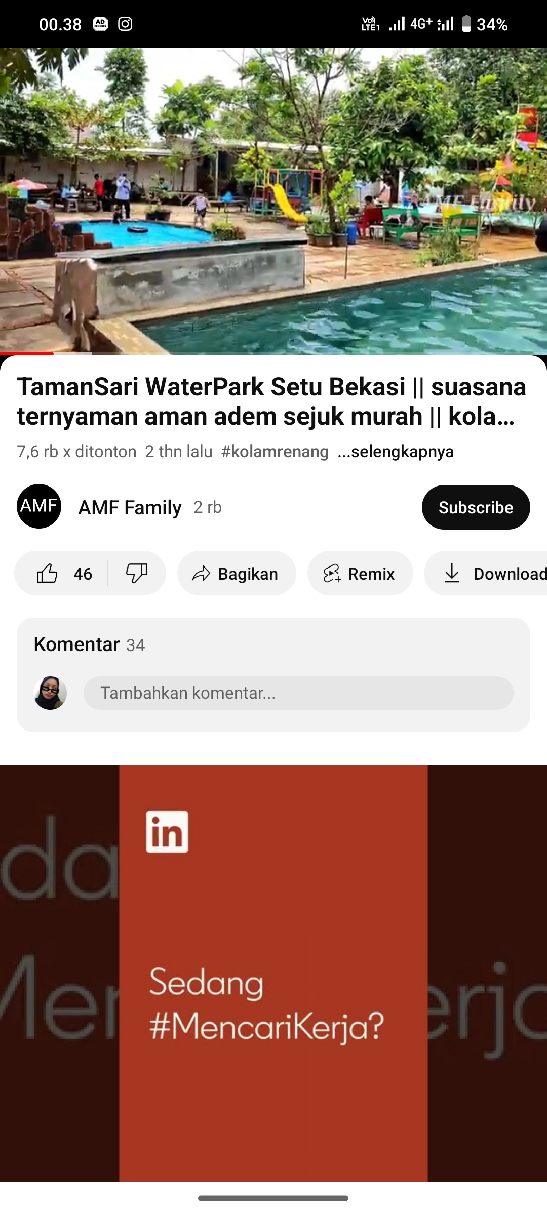 Taman Sari Waterpark Setu