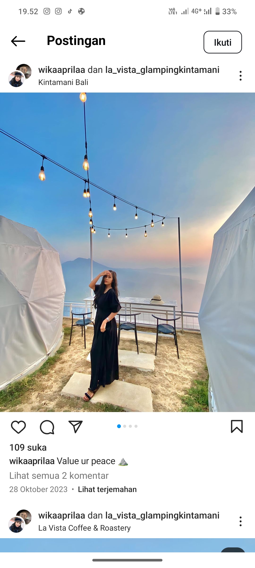 La Vista Glamping Kintamani