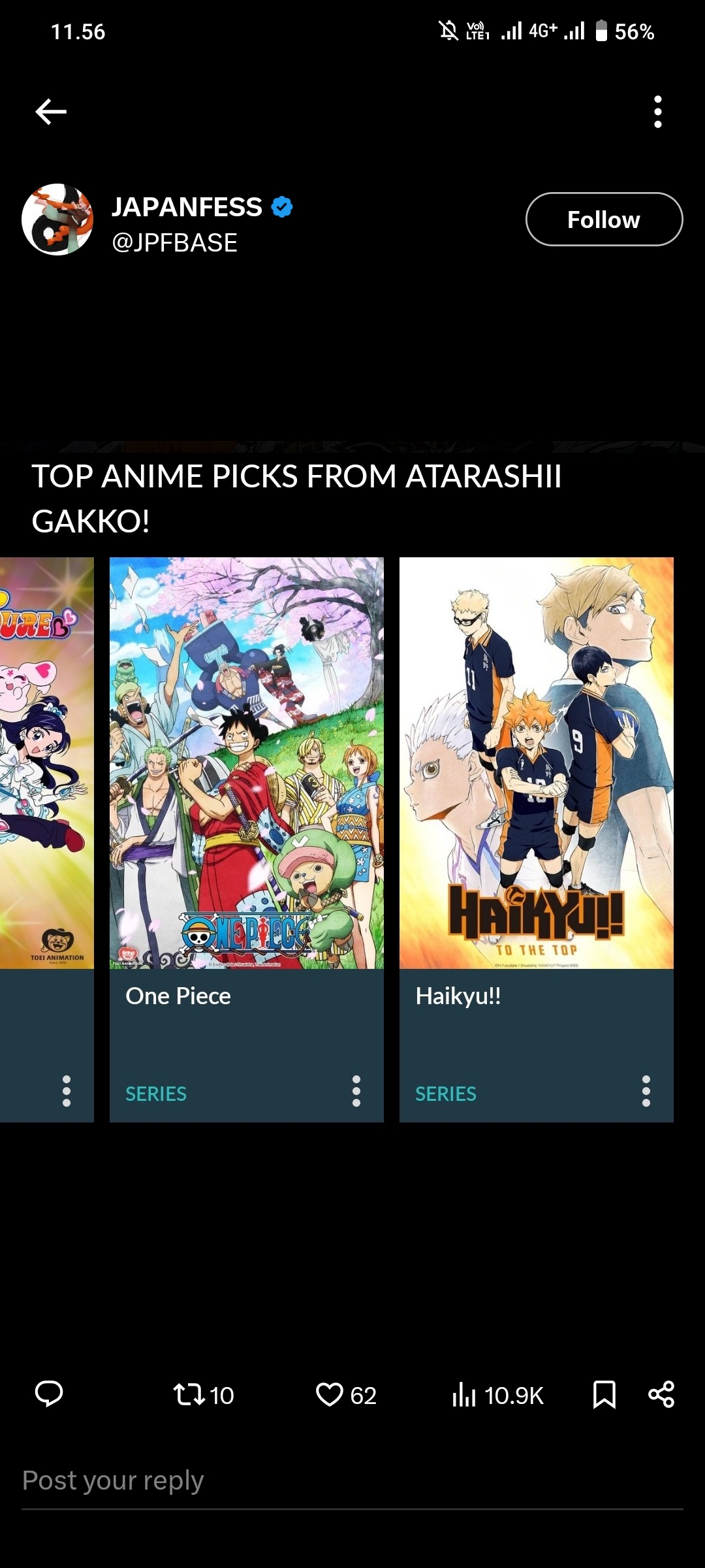 Ilustrasi gambar rekomendasi anime terbaik