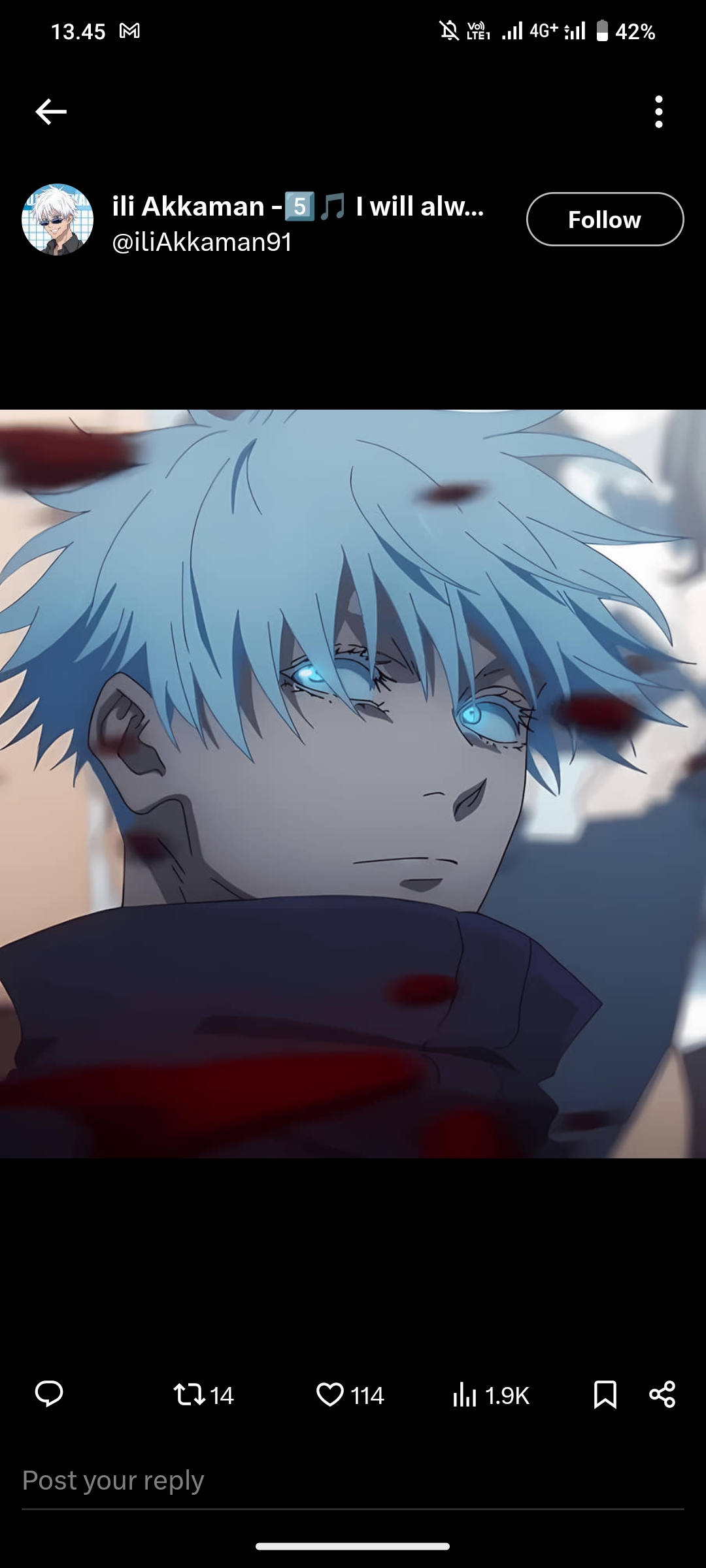 Satoru Gojo, Jujutsu Kaisen