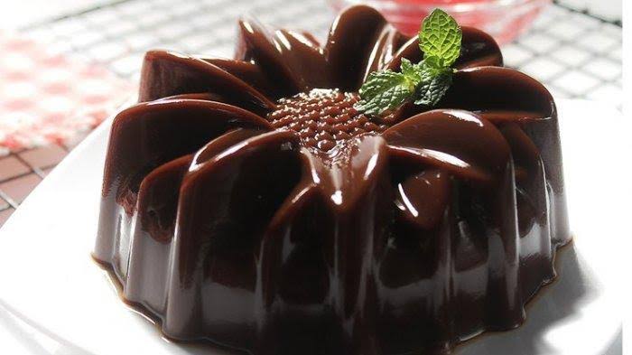 Resep Puding Coklat Simple