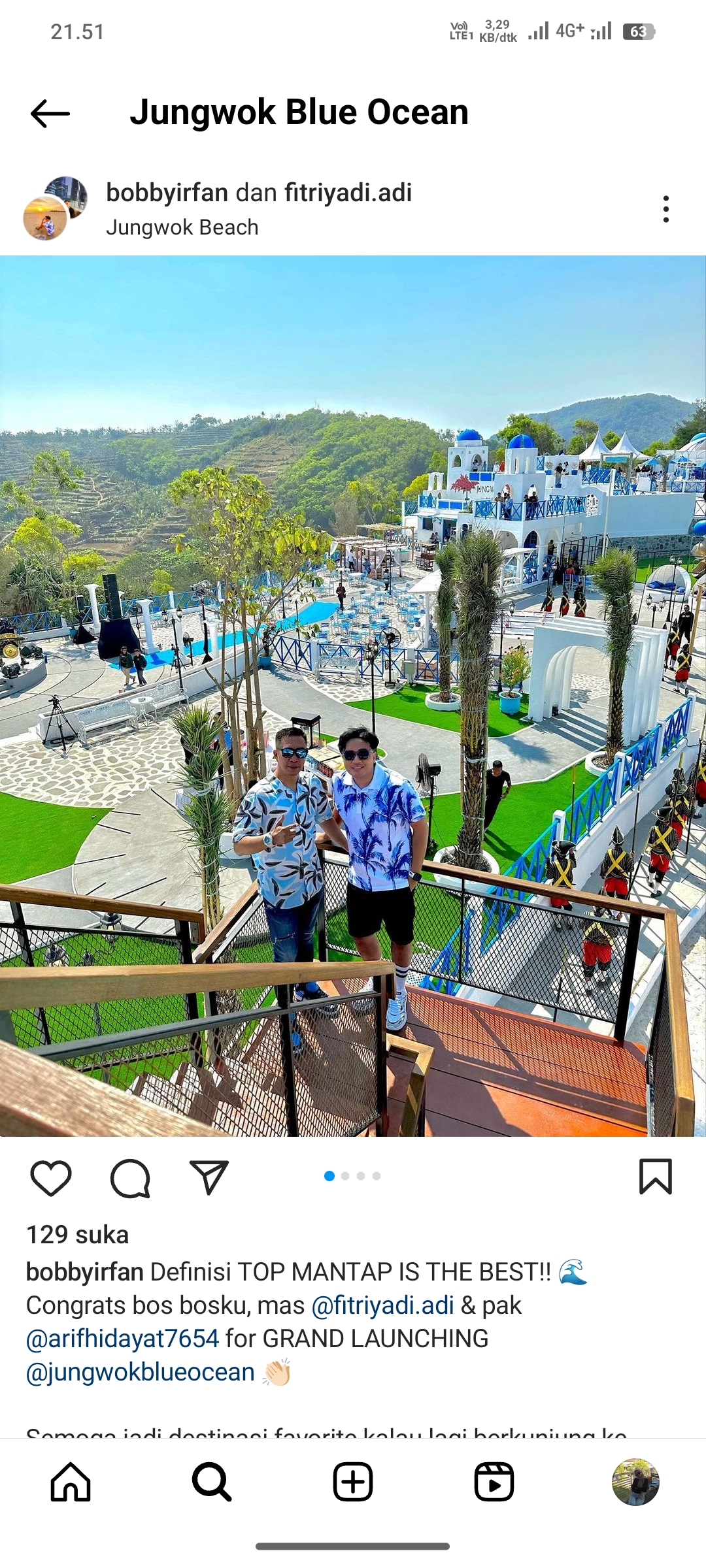 Jungwok Blue Ocean, Yogyakarta