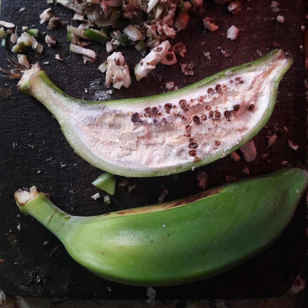 khasiat tidak terduga pisang batu atau gedang kluthuk