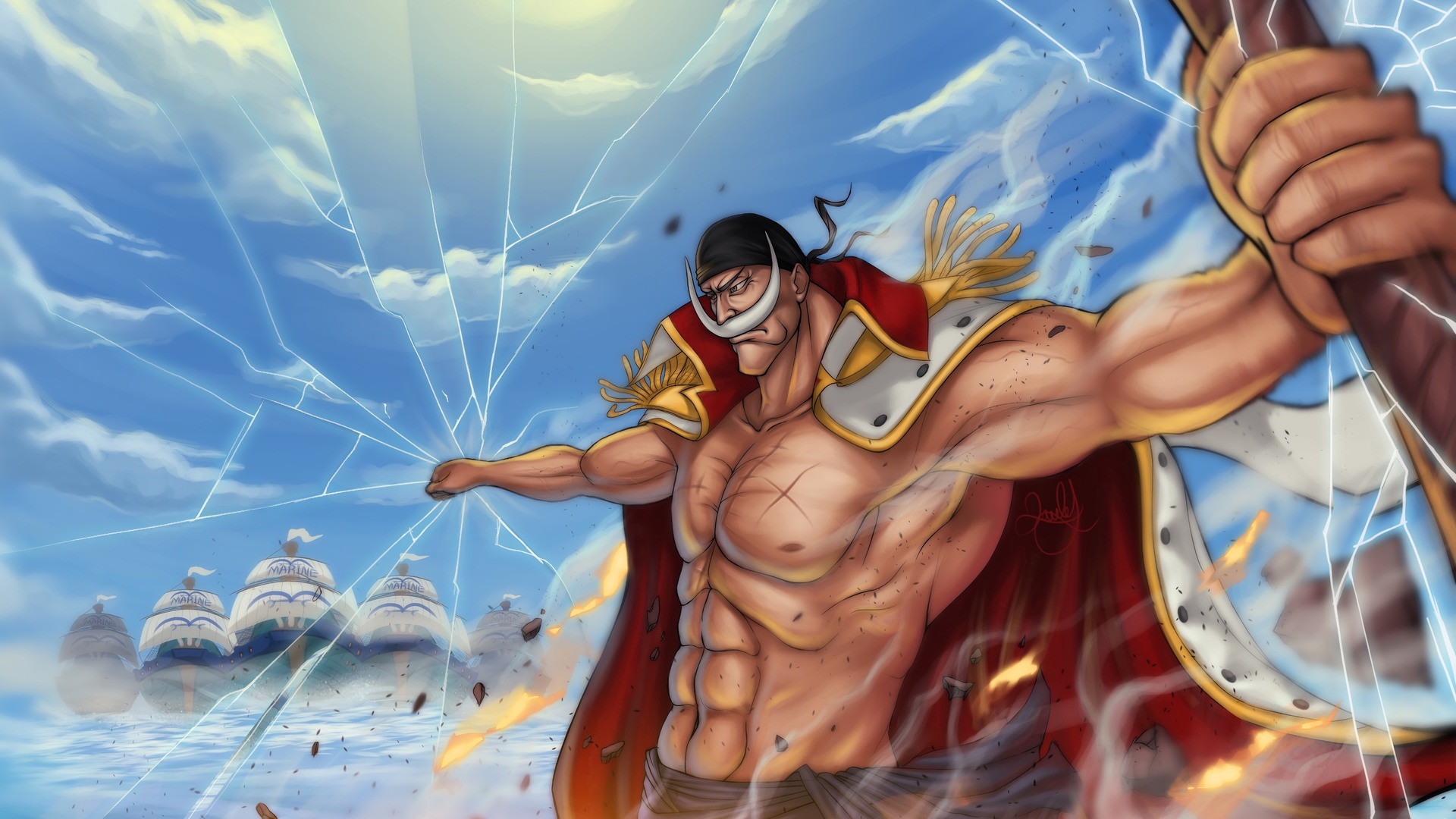 Whitebeard One Piece (uhdpaper.com)