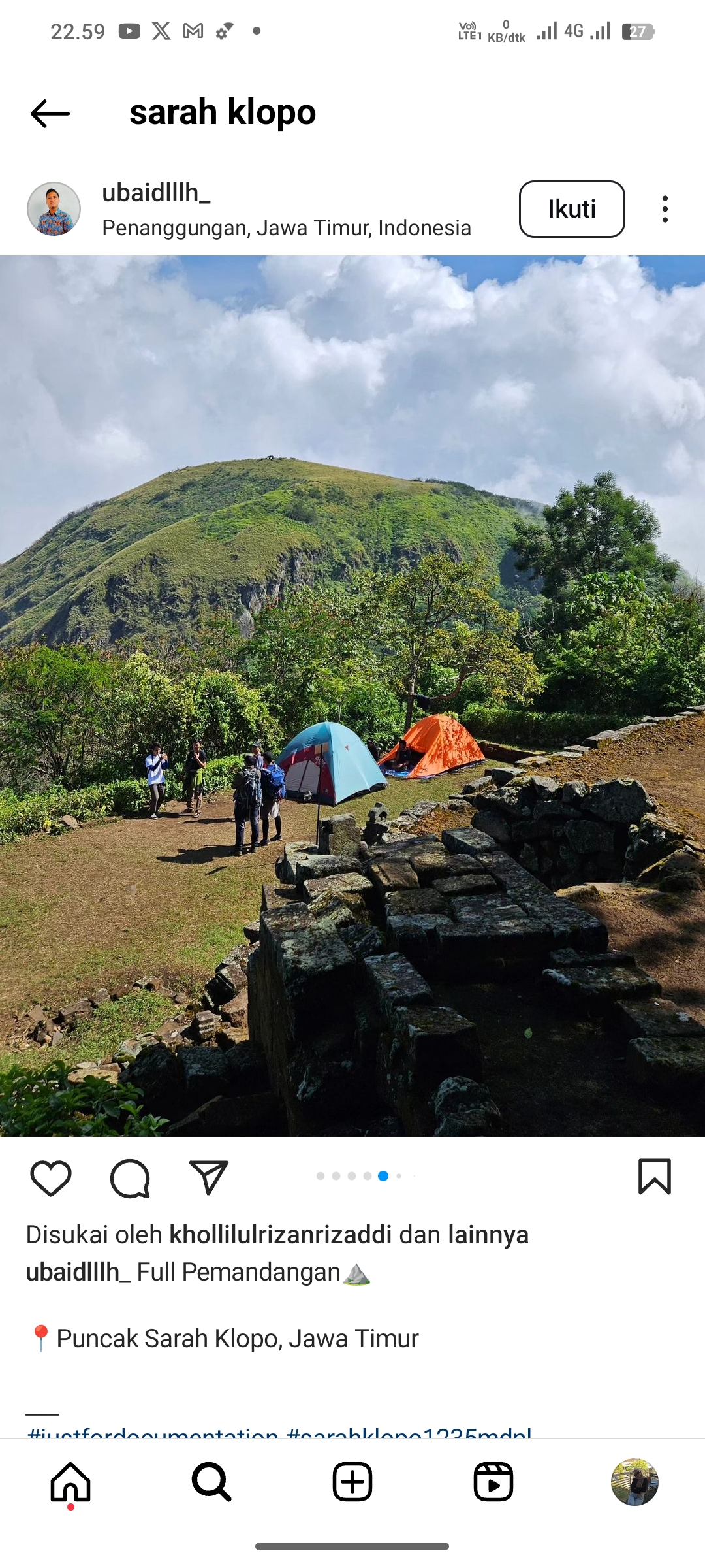 Puncak Sarah Klopo