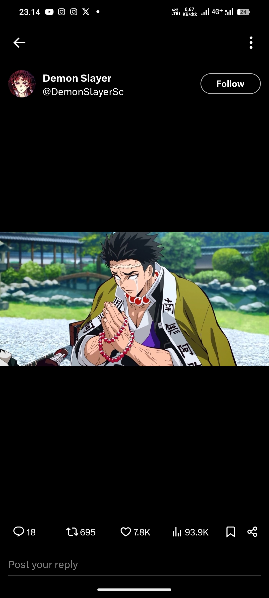 Gyomei Himejima, Demon Slayer