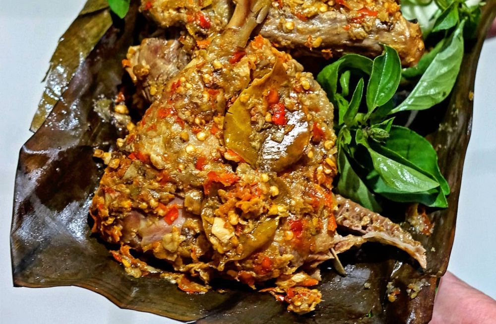 Resep Pepes Ayam Pedas