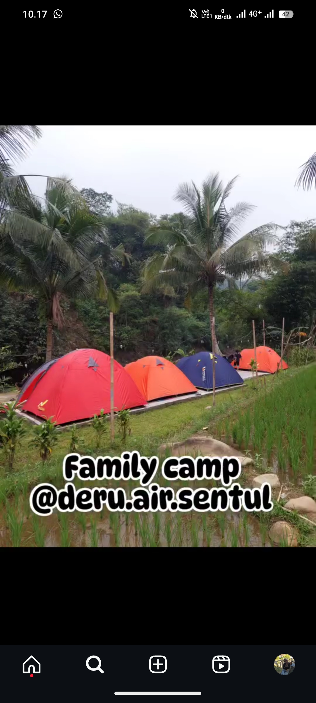 Deru Air, destinasi wisata yang bersemayam di Babakan Madang, Sentul