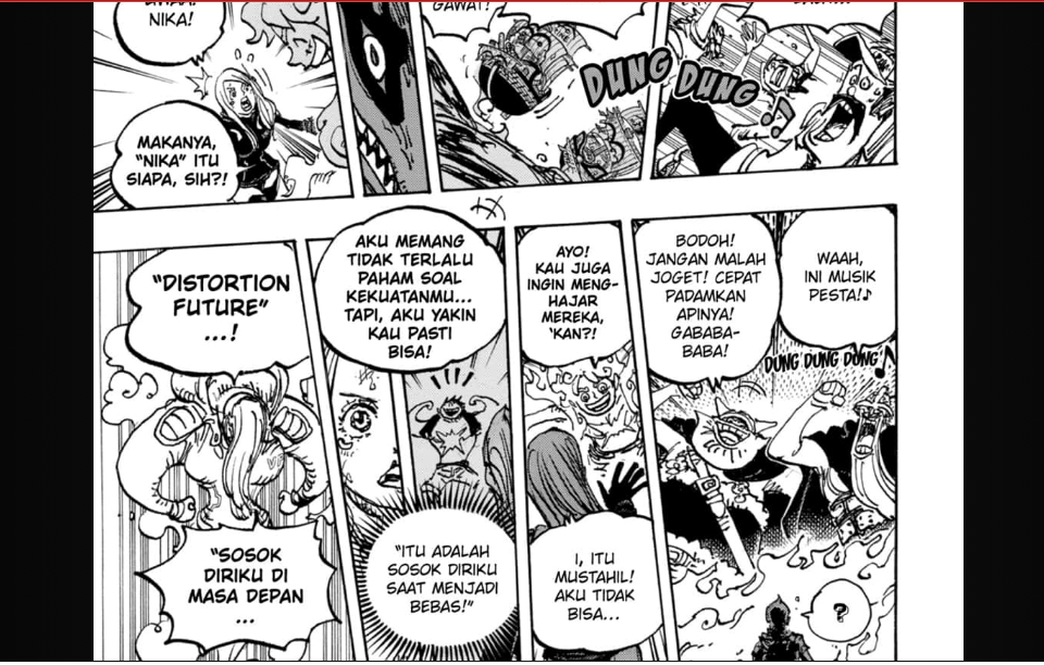 Eiichiro Oda menyamaikan alasan yang cukup masuk akal mengenai transformaso Bonney menjadi Nika