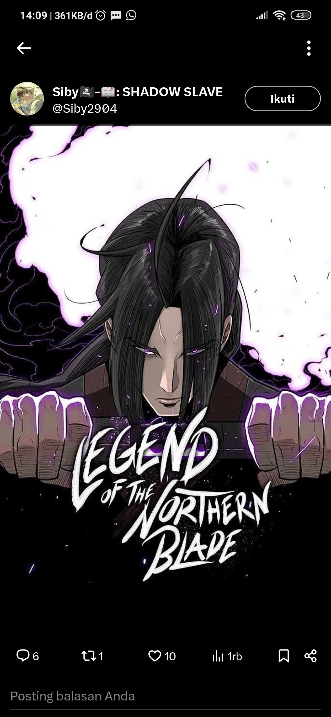 Salah satu manhwa populer