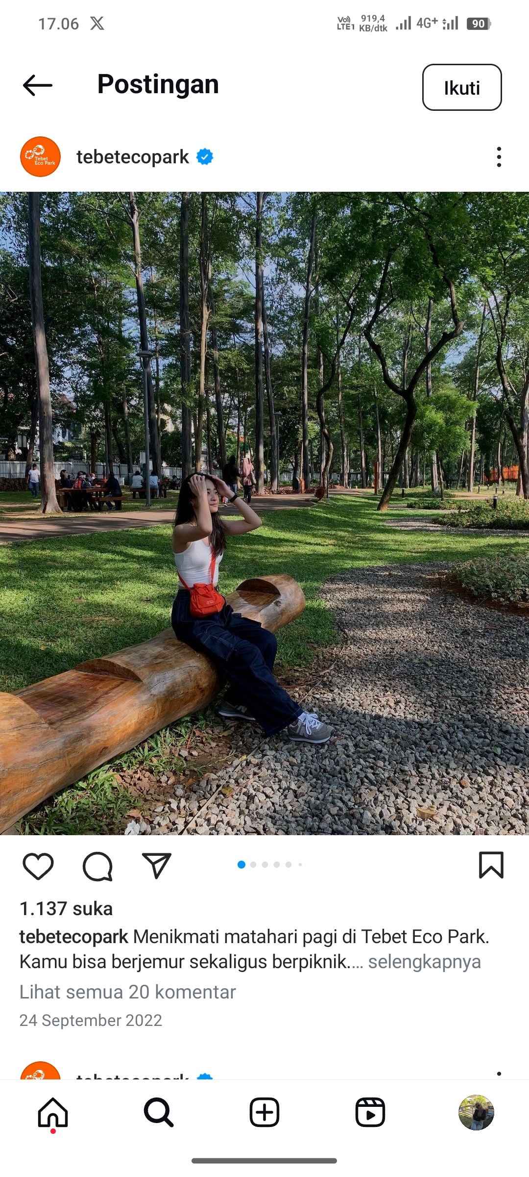 Tebet Ecopark, Jakarta