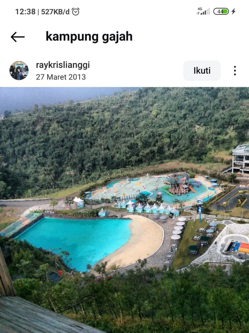 Kampung Gajah kini jadi wisata angker