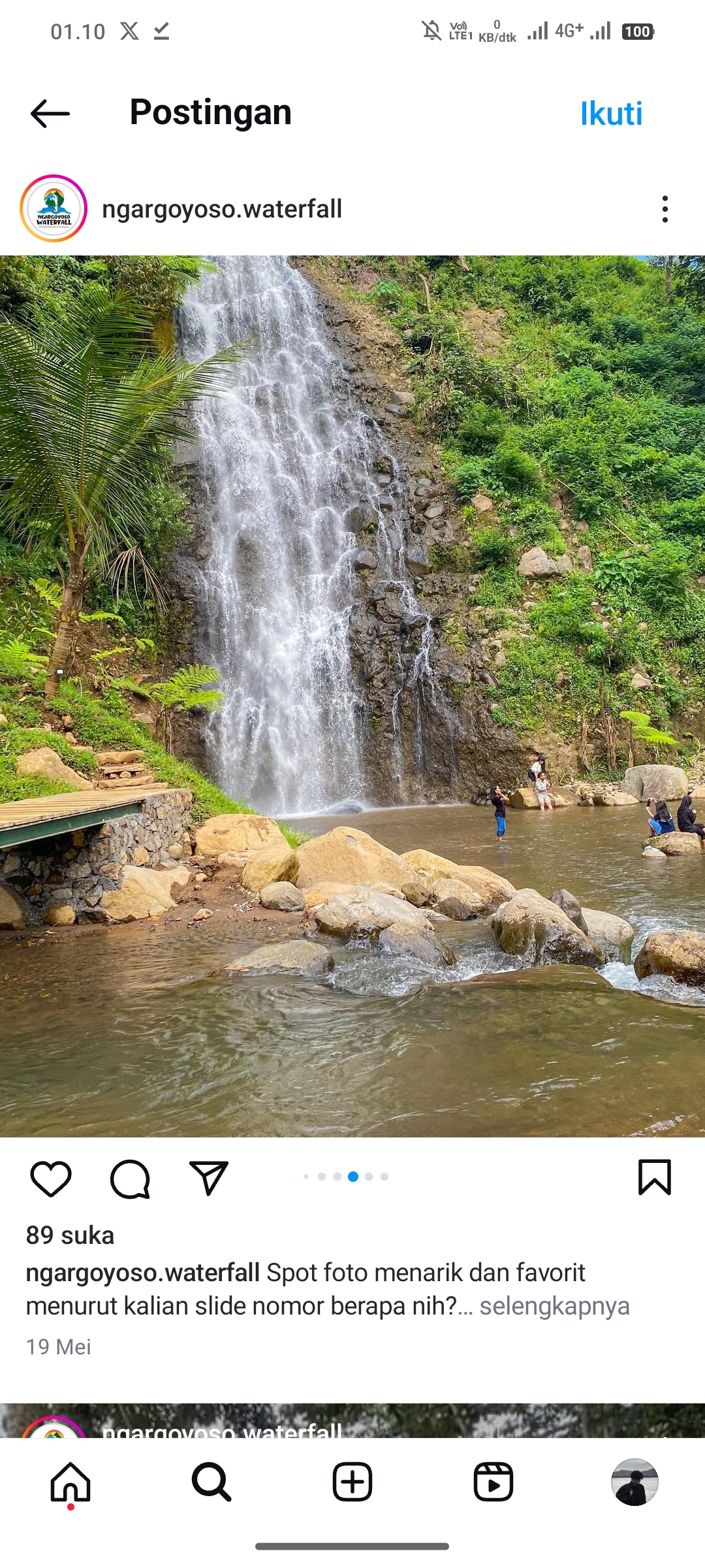 Air Terjun Ngargoyoso Waterfall