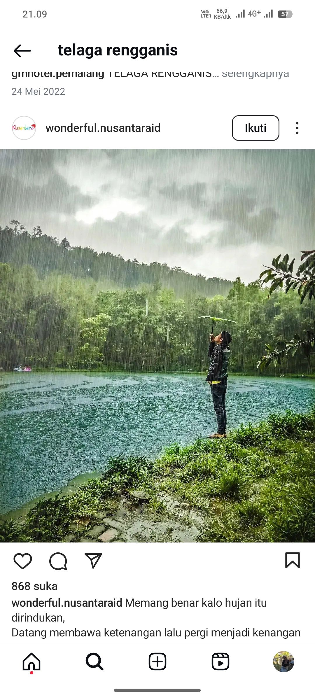 Telaga Rengganis, Pemalang