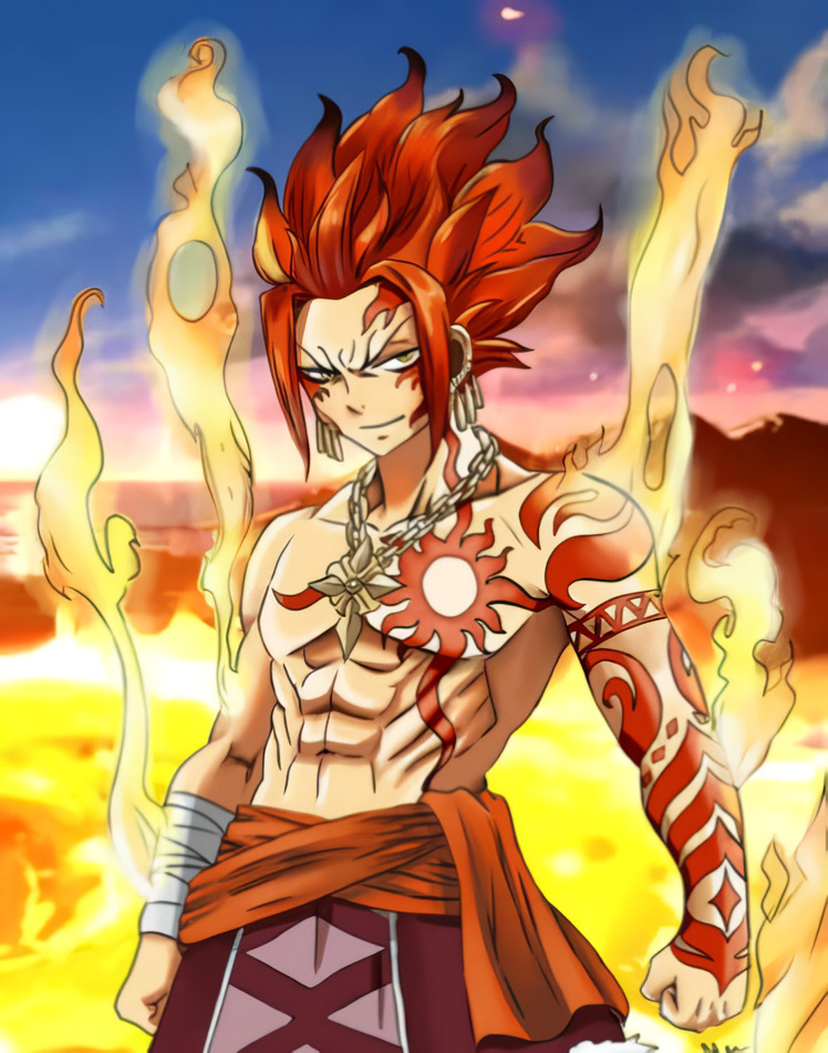Salah satu Dewa Naga di Anime Fairy Tail 100 Years Quest, Ignia (fairytail.fandom.com)