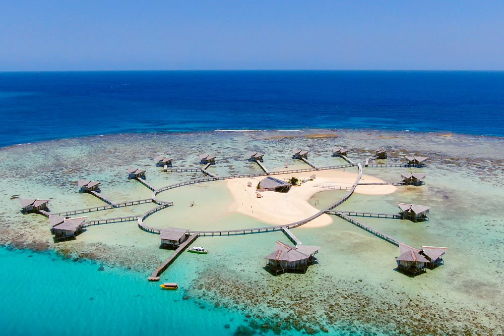 destinasi wisata pulo cinta, maldivesnya Indonesia