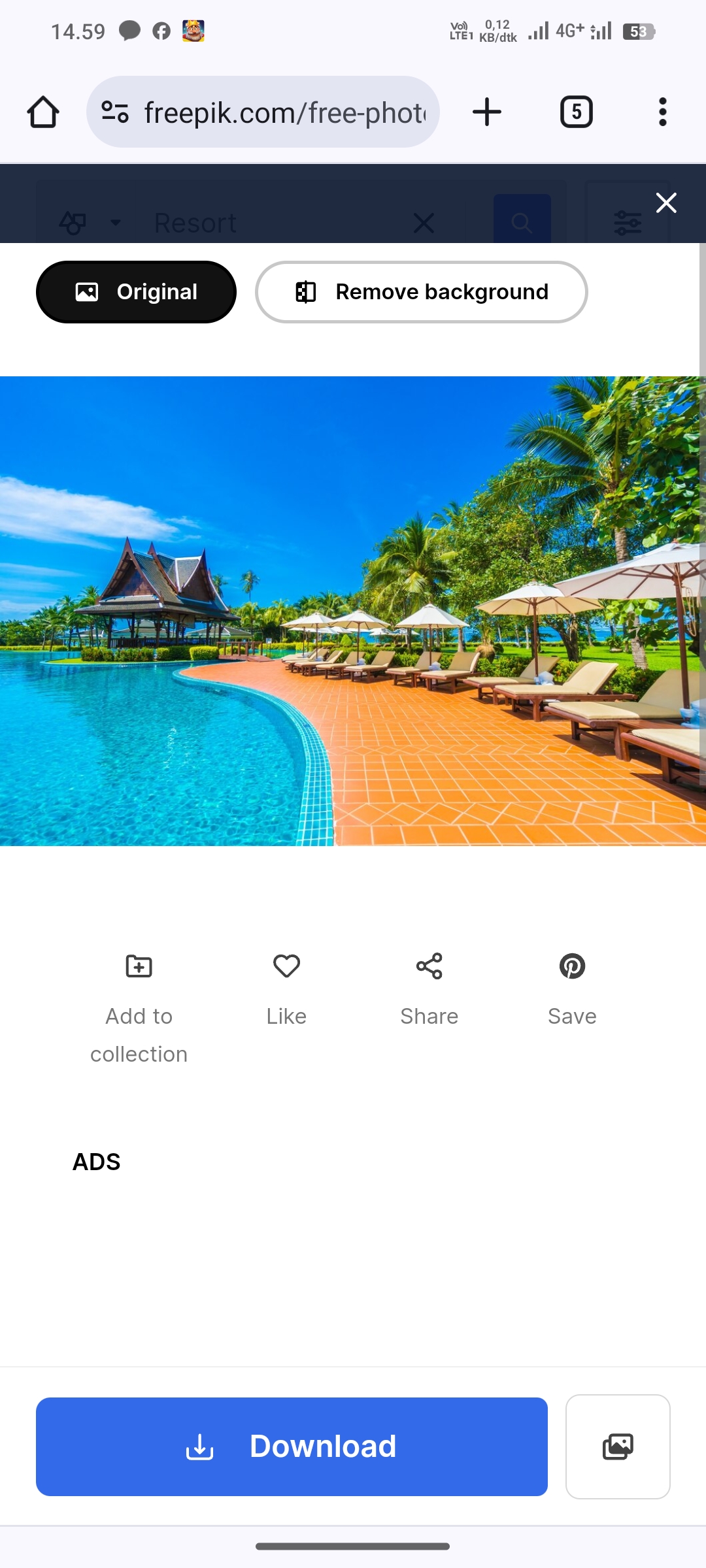 Ilustrasi Resort untuk Staycation di Yogyakarta