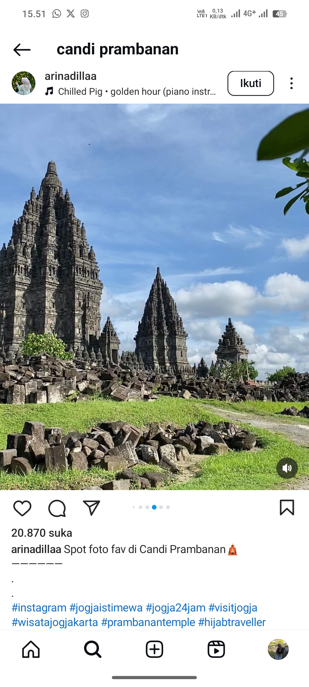 Candi Prambanan, Yogyakarta