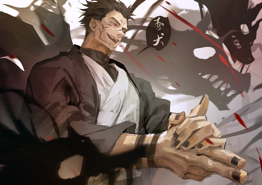Megumu Sukuna, Jujutsu Kaisen (wallpapercave.com)