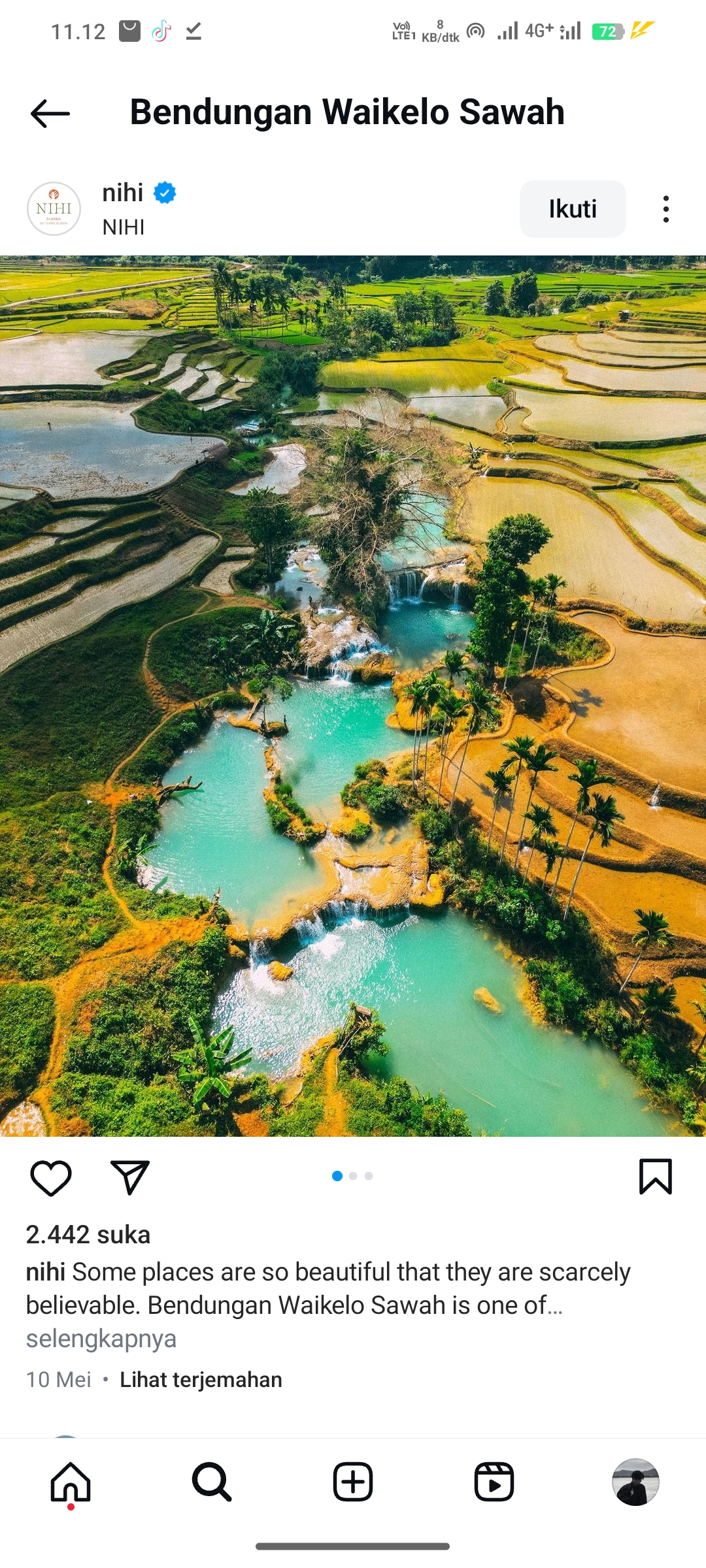Bendungan Waikelo Sawah