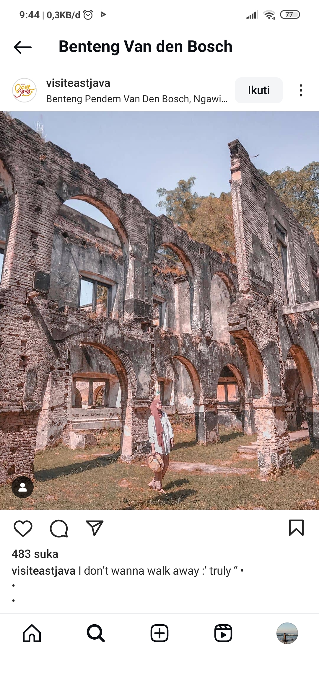 Benteng Van den Bosch ngawi