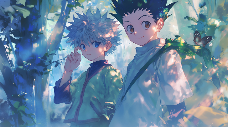 Hunter x Hunter kembali dari hiatus (wall.alphacoders.com)