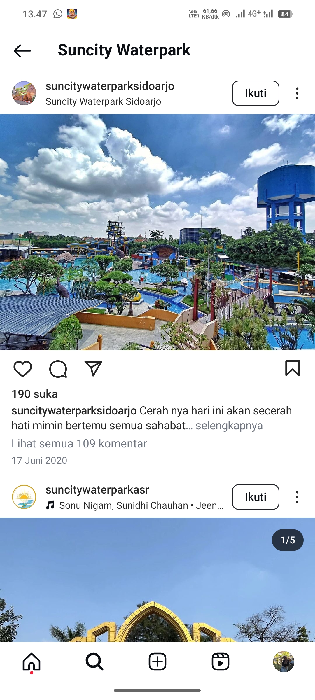 Suncity Waterpark, Sidoarjo