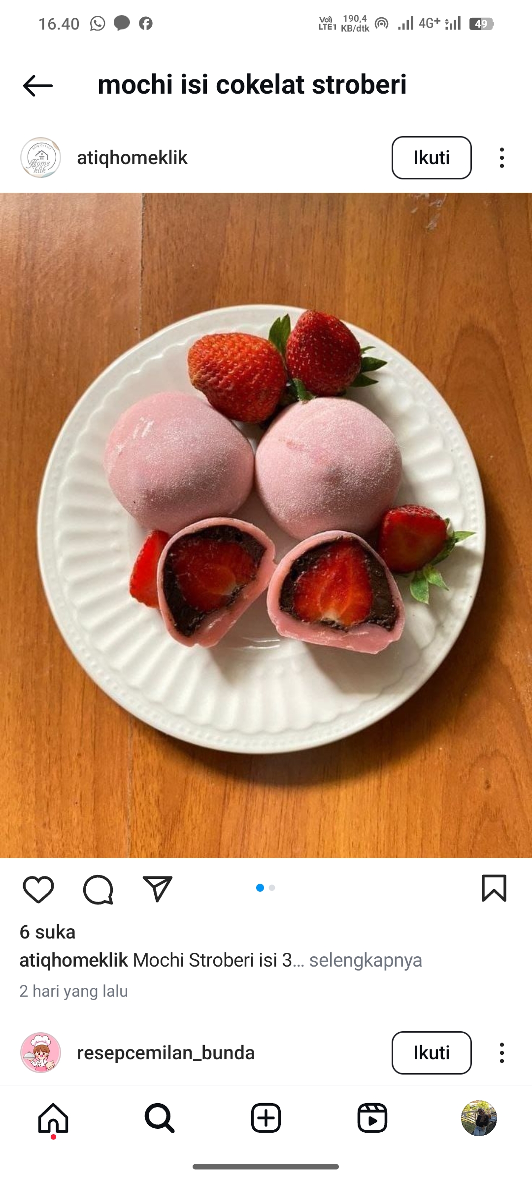 Mochi Choco Strawberry