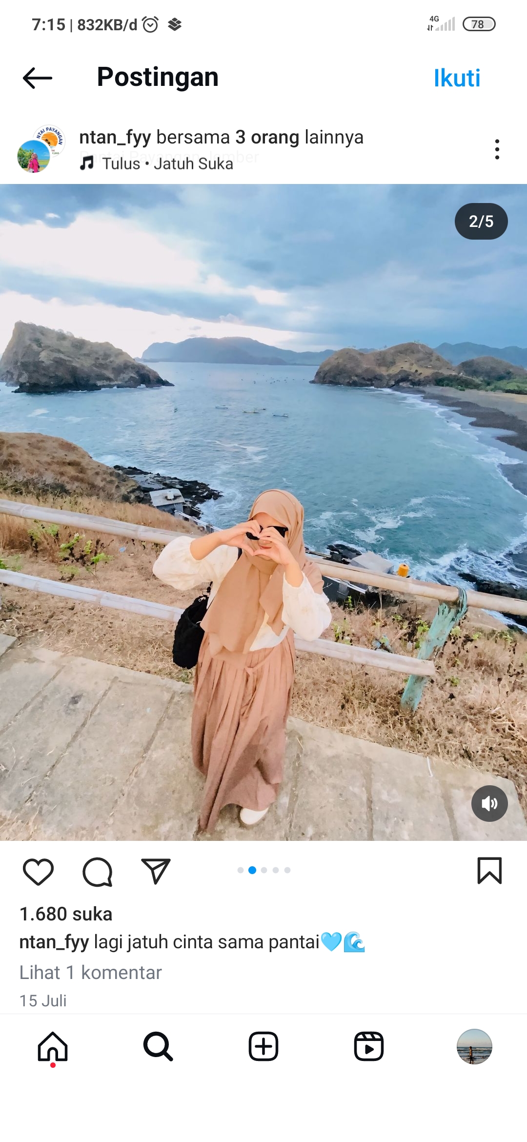 Pantai Payangan, Jember
