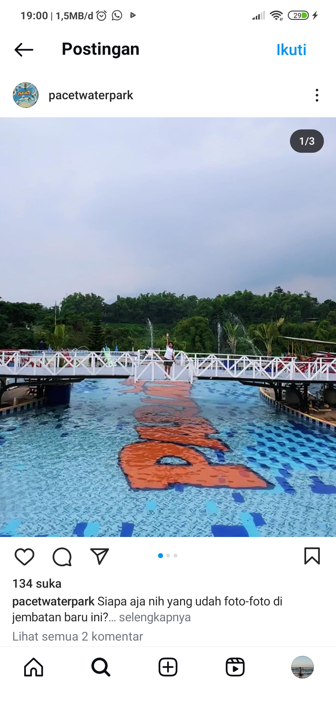 Parimas Waterpark Pacet