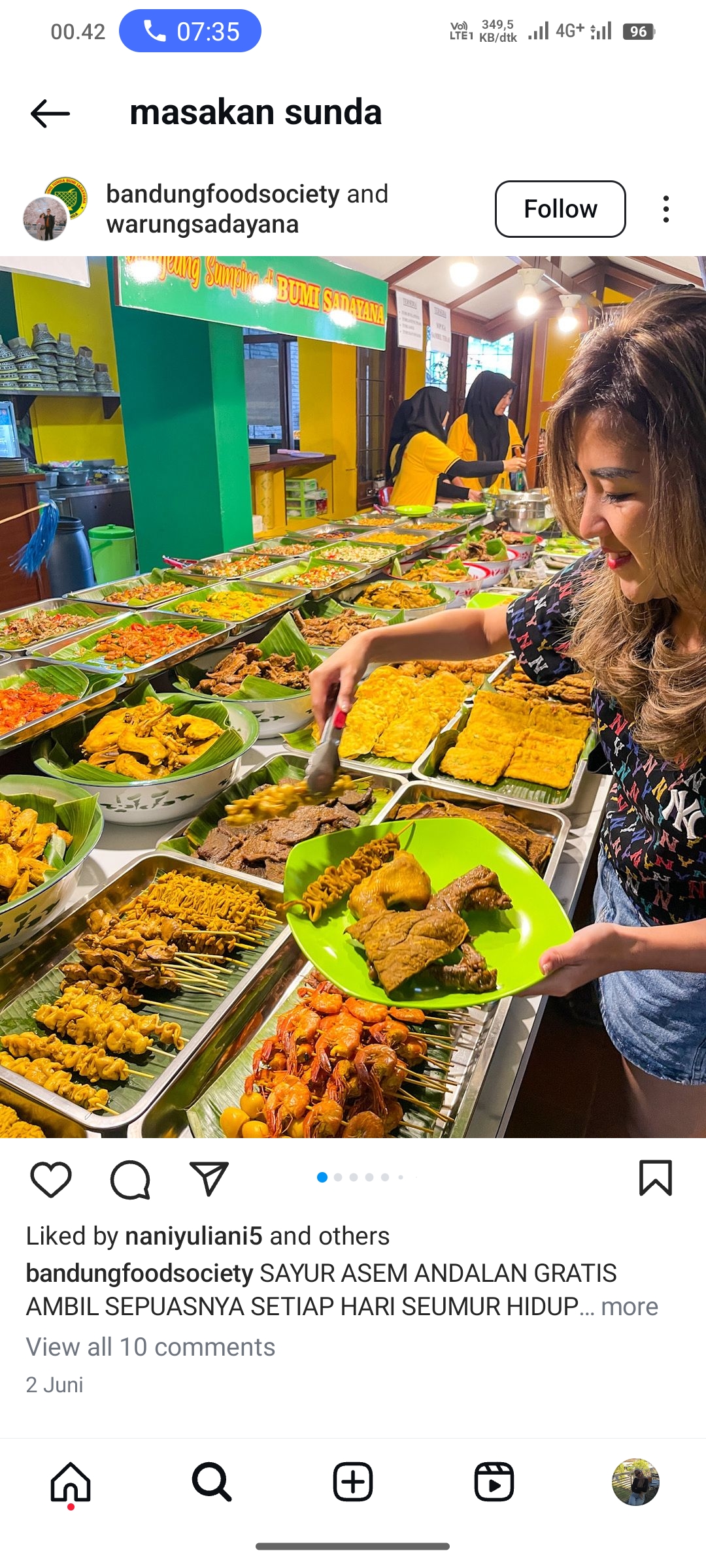 Ilustrasi Wisata Kuliner di Kawasan Citatah, Bandung