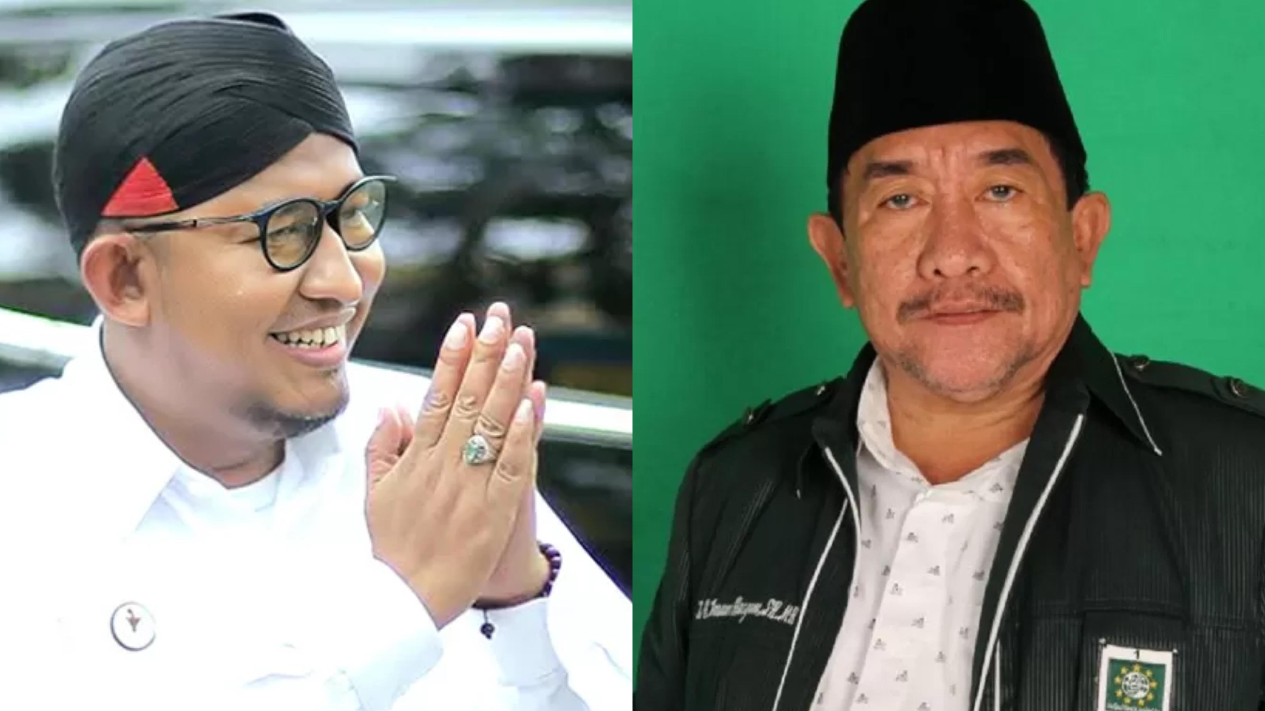 KOLASE: Ketua DPC PDI Perjuangan Achmad Fauzi Wongsojudo dan Ketua DPC PKB KH Imam Hasyim.