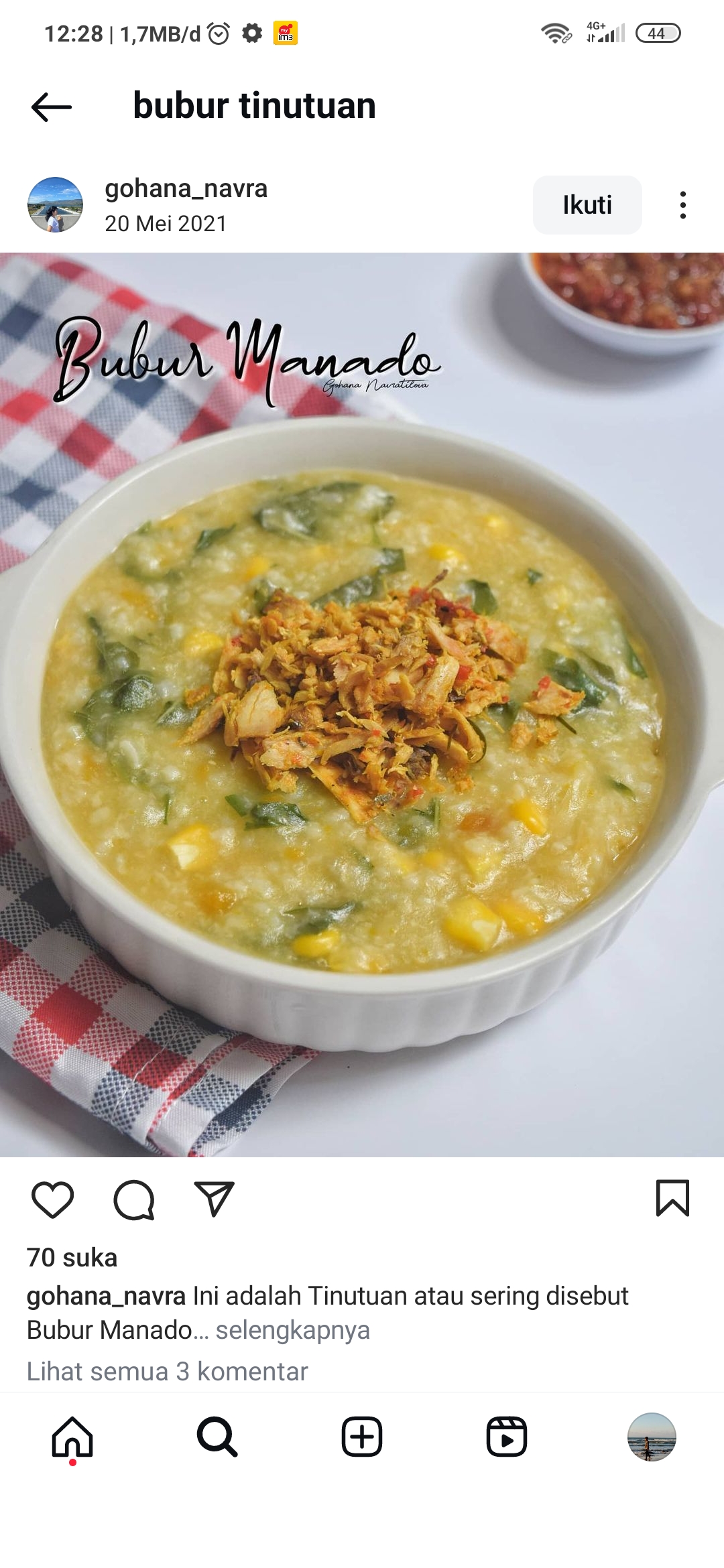 Bubur Tinutuan