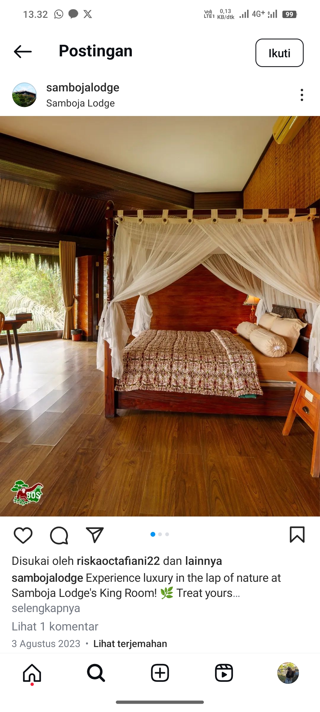 Penginapan Samboja Lodge