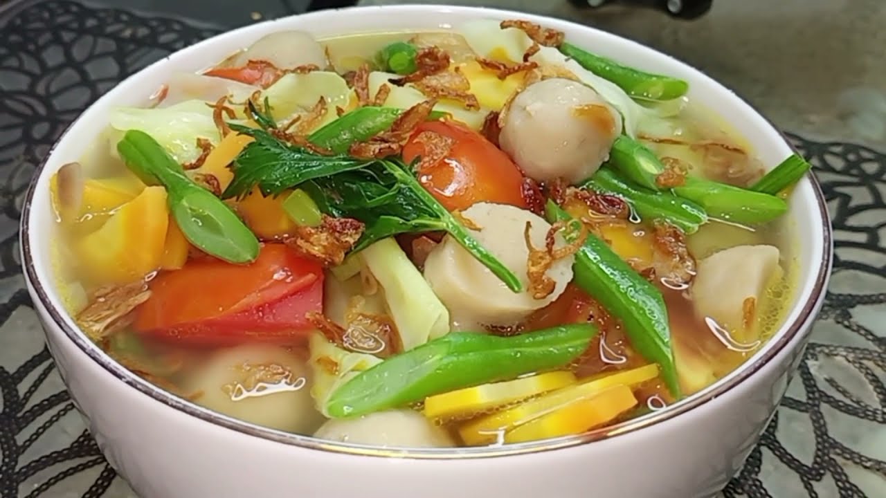 Resep Sayur Sop Bening